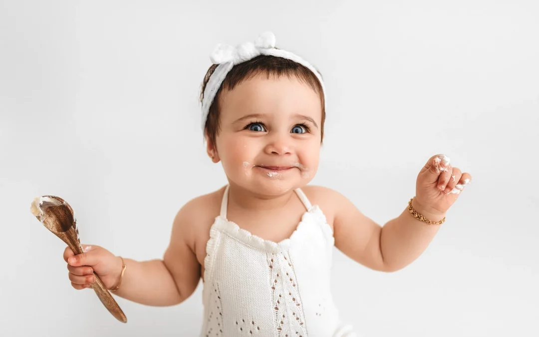 Birthday Photographer Atlanta | Anaya’s Cake Smash